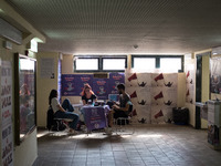 Students went to vote at Athens Law School during student elections in Athens, Greece on May 18, 2022. (