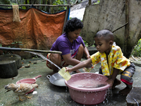 As water supply is limited , this is public place for wash dishes and have a shower. Malaysia is one of the most fast developing country nev...