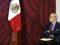 July 19, 2022, Mexico City, Mexico: Mexico’s Health Minister Jorge Alcocer is seen  during  the Health  weekly report  at the National Palac...