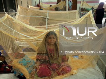 The dengue cases are on the rise at Dhaka’s Mugda Medical College Hospital as the rainy season arrives. (