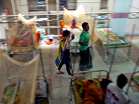 The dengue cases are on the rise at Dhaka’s Mugda Medical College Hospital as the rainy season arrives. (