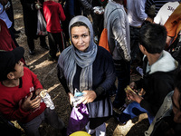 Hundreds of refugees continue to arrive on the Greek Island of Kos from Bodrum, Turkey, on October 21, 2015. Both the local community and la...