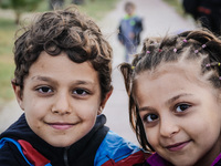 Hundreds of refugees continue to arrive on the Greek Island of Kos from Bodrum, Turkey, on October 21, 2015. Both the local community and la...