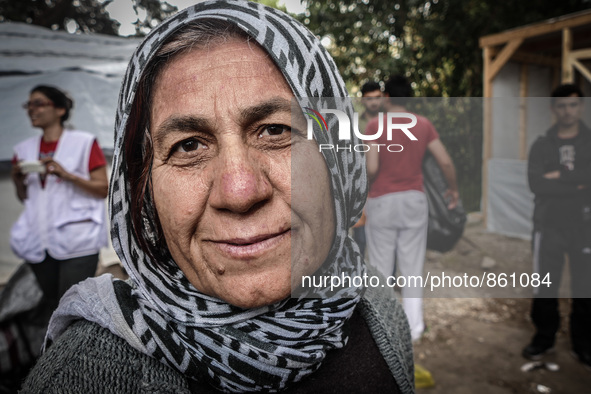 Hundreds of refugees continue to arrive on the Greek Island of Kos from Bodrum, Turkey, on October 21, 2015. Both the local community and la...