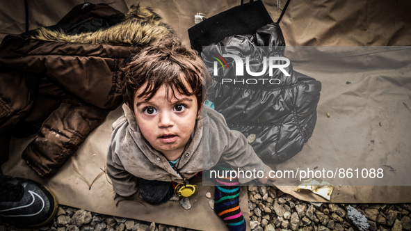 Hundreds of refugees continue to arrive on the Greek Island of Kos from Bodrum, Turkey, on October 21, 2015. Both the local community and la...