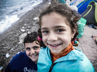 Hundreds of refugees continue to arrive on the Greek Island of Kos from Bodrum, Turkey, on October 21, 2015. Both the local community and la...