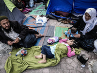 Hundreds of refugees continue to arrive on the Greek Island of Kos from Bodrum, Turkey, on October 21, 2015. Both the local community and la...