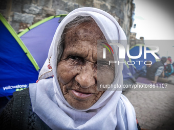 Hundreds of refugees continue to arrive on the Greek Island of Kos from Bodrum, Turkey, on October 21, 2015. Both the local community and la...