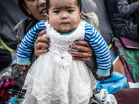 Hundreds of refugees continue to arrive on the Greek Island of Kos from Bodrum, Turkey, on October 21, 2015. Both the local community and la...