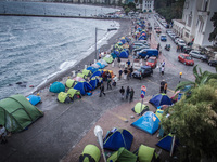 Hundreds of refugees continue to arrive on the Greek Island of Kos from Bodrum, Turkey, on October 21, 2015. Both the local community and la...