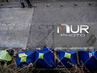 Hundreds of refugees continue to arrive on the Greek Island of Kos from Bodrum, Turkey, on October 21, 2015. Both the local community and la...