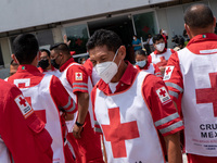 Mexican authorities renewed 46 ambulance units that were handed over to the Mexican Red Cross. These units will be used in different entitie...