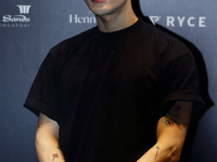 Chinese singer, record producer, fashion designer and music video director, Jackson Wang poses for a photo ahead of his showcase titled TEAM...