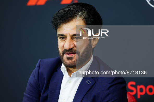 BEN SULAYEM Mohammed (uae), President of the FIA, portrait during the Formula 1 Rolex Belgian Grand Prix 2022, 14th round of the 2022 FIA Fo...