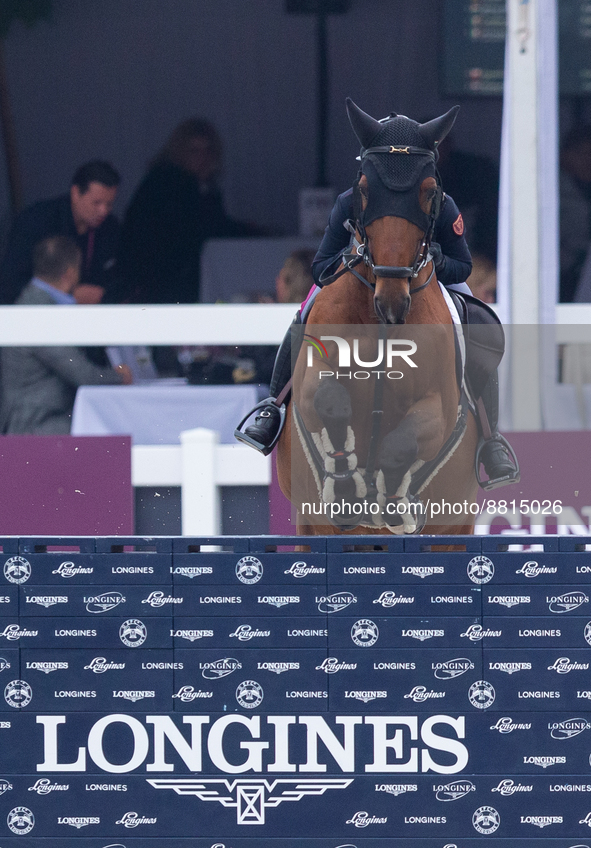 Francesca Ciriesi (ITA) / Chacco's Boy during the Longines EEF Series of Warsaw Jumping CSIO4 , in Warsaw, Poland, on September 9, 2022. 