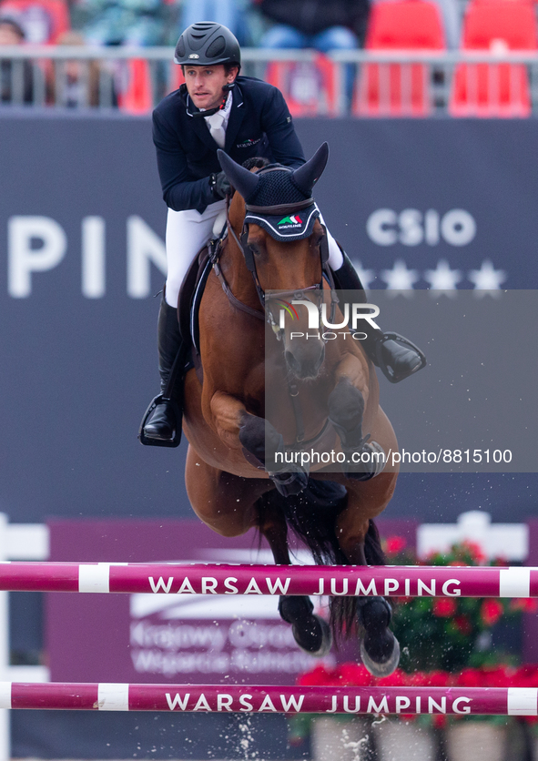 Darragh Kenny (IRL) / Great-Tikila during the Longines EEF Series of Warsaw Jumping CSIO4 , in Warsaw, Poland, on September 9, 2022. 