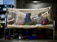 Dengue-infected patients are treated in a special ward of a hospital in Dhaka, Bangladesh on September 14, 2022. Some 389 people with dengue...