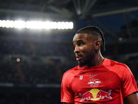 Christopher Nkunku during UEFA Champions League match between Real Madrid and RB Leipzig at Estadio Santiago Bernabeu on September 14, 2022...