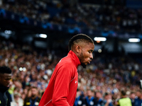 Christopher Nkunku during UEFA Champions League match between Real Madrid and RB Leipzig at Estadio Santiago Bernabeu on September 14, 2022...