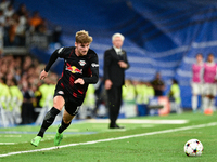 Timo Werner during UEFA Champions League match between Real Madrid and RB Leipzig at Estadio Santiago Bernabeu on September 14, 2022 in Madr...