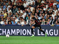 Christopher Nkunku during UEFA Champions League match between Real Madrid and RB Leipzig at Estadio Santiago Bernabeu on September 14, 2022...