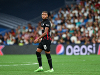 Christopher Nkunku during UEFA Champions League match between Real Madrid and RB Leipzig at Estadio Santiago Bernabeu on September 14, 2022...