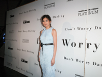 Gemma Chan at the "Don't Worry Darling" photo call at AMC Lincoln Square Theater on September 19, 2022 in New York City. (