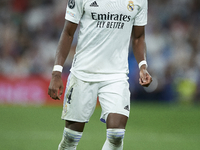 David Alaba centre-back of Real Madrid and Austria during the UEFA Champions League group F match between Real Madrid and RB Leipzig at Esta...