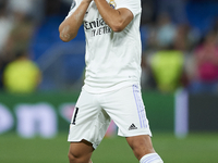 Marco Asensio right winger of Real Madrid and Spain celebrates after scoring his sides first goal during the UEFA Champions League group F m...