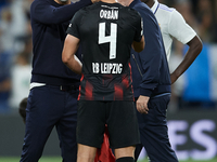 Marco Rose head coach of RB Leipziglament after the UEFA Champions League group F match between Real Madrid and RB Leipzig at Estadio Santia...