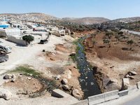 Several cases of cholera were recorded in northwestern Syria, where pictures show pools of contaminated water in front of tents for the disp...