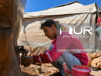 Several cases of cholera were recorded in northwestern Syria, where pictures show pools of contaminated water in front of tents for the disp...