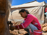 Several cases of cholera were recorded in northwestern Syria, where pictures show pools of contaminated water in front of tents for the disp...