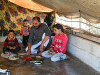 Several cases of cholera were recorded in northwestern Syria, where pictures show pools of contaminated water in front of tents for the disp...