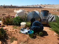 Several cases of cholera were recorded in northwestern Syria, where pictures show pools of contaminated water in front of tents for the disp...