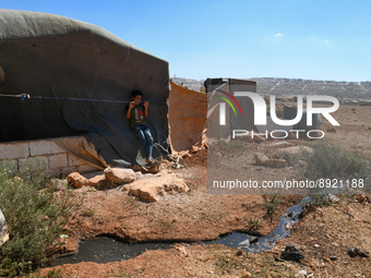 Several cases of cholera were recorded in northwestern Syria, where pictures show pools of contaminated water in front of tents for the disp...