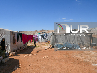 Several cases of cholera were recorded in northwestern Syria, where pictures show pools of contaminated water in front of tents for the disp...