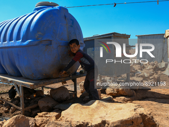 Several cases of cholera were recorded in northwestern Syria, where pictures show pools of contaminated water in front of tents for the disp...