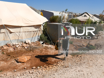 Several cases of cholera were recorded in northwestern Syria, where pictures show pools of contaminated water in front of tents for the disp...