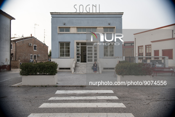 Urban Centre Sogni, previously used as changing rooms and bathrooms for young men involved in the programme of propaganda of the regime, in...