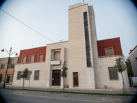 Former Casa del Fascio (headquarters of the fascist hierarchy), the building is now the local Police station and is situated in a singular a...