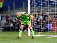 Rome, Italy - 25th Apr, 2014. Abbiati  during Football / Soccer Italian Serie A match between AS Roma and AC Milan at Stadio Olimpico in Rom...