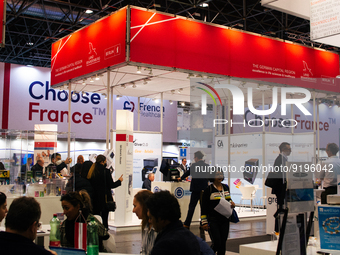 general view of the opening day of Medica 2022, a medical technology and health care exhibition in Duesseldorf, Germany on Nov 14, 2022 (