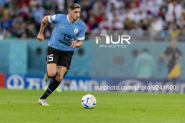 Federico Valverde  during the World Cup match between Spain v Costa Rica, in Doha, Qatar, on November 23, 2022. 
