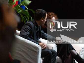 A ceremony awarding the Doctorate Honoris Causa to photographer Nan Goldin at Lusofona University in Porto, Portugal, on November 28, 2022....