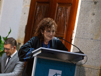 A ceremony awarding the Doctorate Honoris Causa to photographer Nan Goldin at Lusofona University in Porto, Portugal, on November 28, 2022....