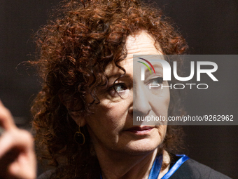 A ceremony awarding the Doctorate Honoris Causa to photographer Nan Goldin at Lusofona University in Porto, Portugal, on November 28, 2022....