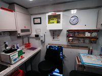 Inside Philadelphia's new HIV/STI testing and treatment van, providers will be able to perform a whole range of STI/ HIV testing and treatme...