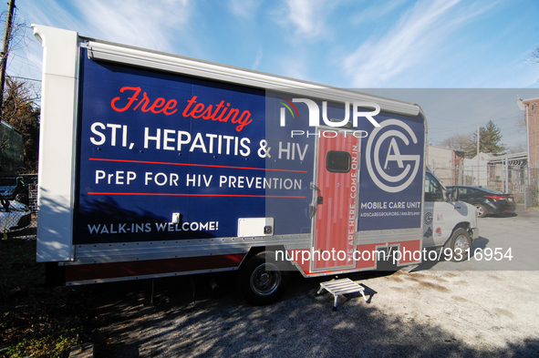 North West Philadelphia receives its new HIV/STI testing and treatment van, experts say it will help them get testing and treatment option i...