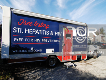 North West Philadelphia receives its new HIV/STI testing and treatment van, experts say it will help them get testing and treatment option i...